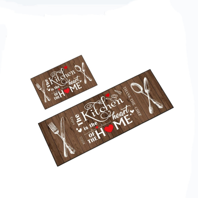 Polyester Non-Skid Kitchen Mat