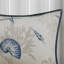 Édredon bleu grand format 100% coton avec motif et revers 200tc foncé-119384241