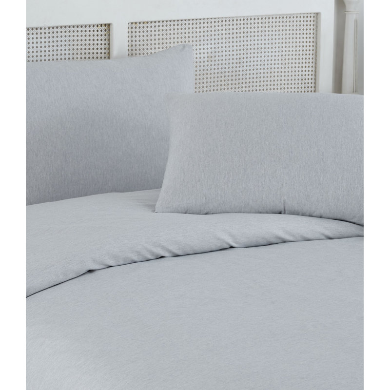 Ensemble de draps 3 pièces, Grey, Lit simple