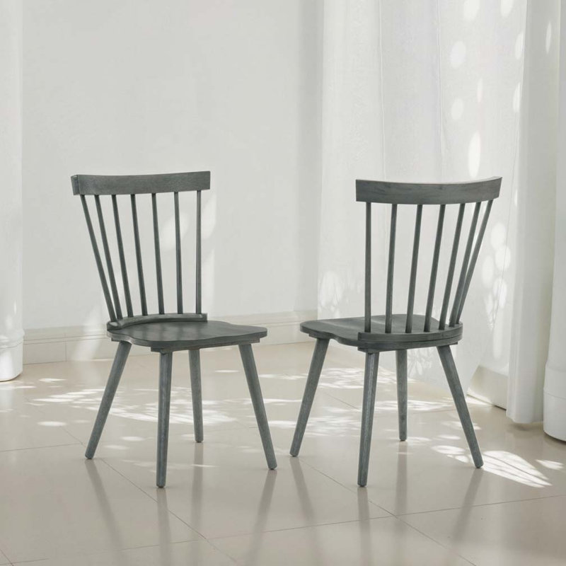 Chaise de salle à manger Farmhouse, Gris