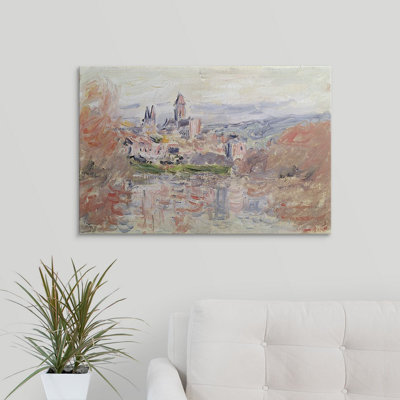 Claude " The Village Of Vetheuil, C.1881 " by Claude Monet