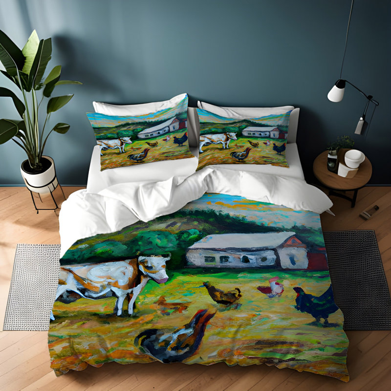 Ensemble de housse de couette , Housse de couette pour très grand lit et 2 très