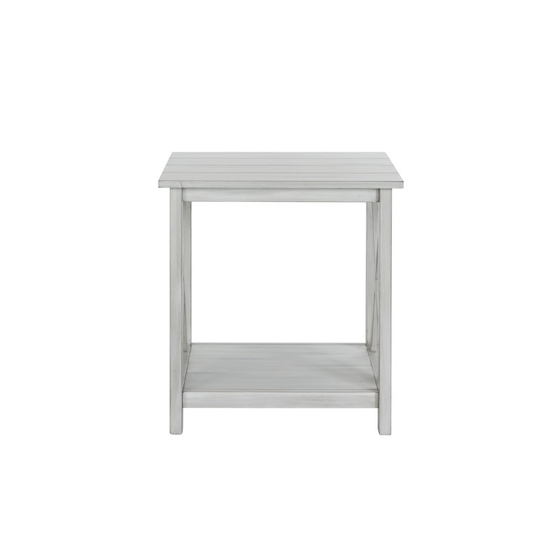 Carina Solid Wood Top End Table