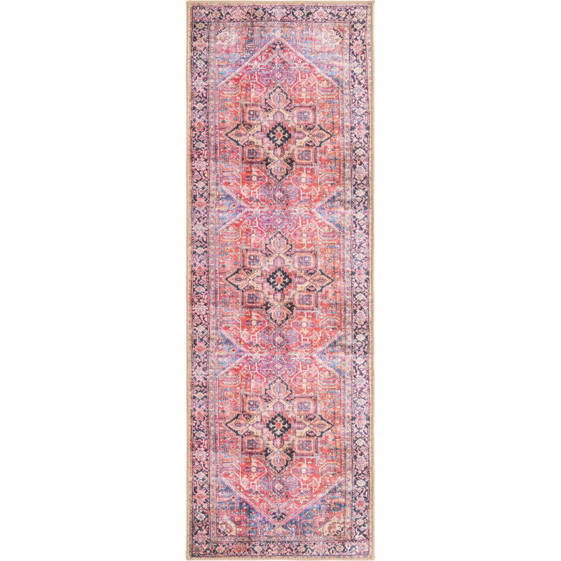 Prague Chenille Oriental Indoor Rug, Runner 2' x 6'