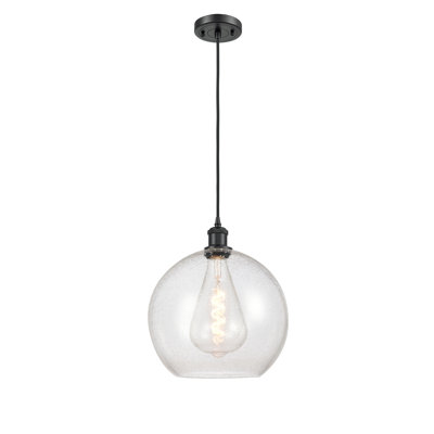 Luminaire suspendu sphérique 1 lumière Roxane