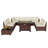 Avamay Rattan Sectional Seating Group with Cushions-1296695085-1295491803