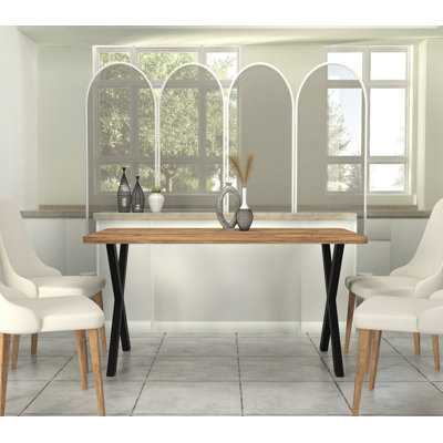 Comacho Metal Base Dining Table