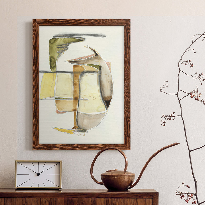 «Brown Sugar I», reproduction d'art sur toile, H 23 po x l 32 po x P 1 po, Cadre en érable