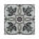 4'' W x 4'' L Glass Peel and Stick Field Tile