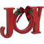 Noël «Joy» en bois 