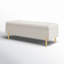 Banc de rangement rembourré avec couvercle Yvonne-305322592
