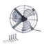 Ventilateur d'extraction de grenier à montage sur pignon de 1300 pi³ / min 15 pouces, ventilateur de refroidissement efficace avec thermostat réglable pour la ventilation de grenier à domicile