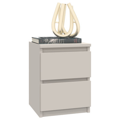 Delancey 30cm W Manufactured Wood Bedside Table