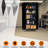 72-Inch Rolling Metal Storage Cabinet with Lock, Heavy-Duty Steel Garage Tool Cabinet