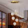 Sarmiento 5-Light Cluster Globe LED Pendant