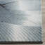 Tapis gris / bleu sarcelle Vilica-23046523