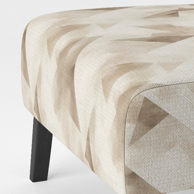 Fauteuil de chambre Modern, Pantoufle sans accoudoirs
