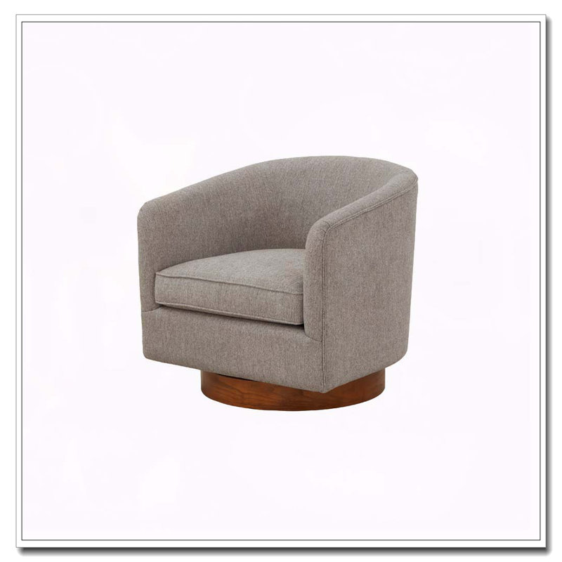 Chaise pivotante Miramar, Gris