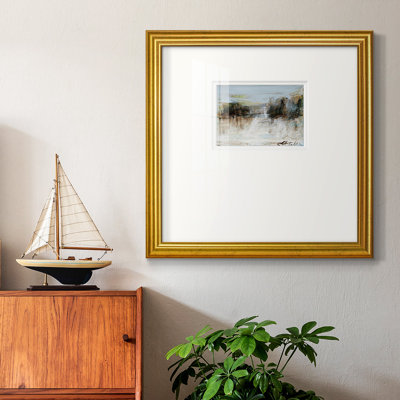 «Wintery Horizon Ipremium», reproduction encadrée