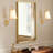 Aurevia 1 - Light 10''W Dimmable Wallchiere Armed Sconce with White Linen Shade