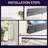 Frameless Tempered Glass Workout Mirrors