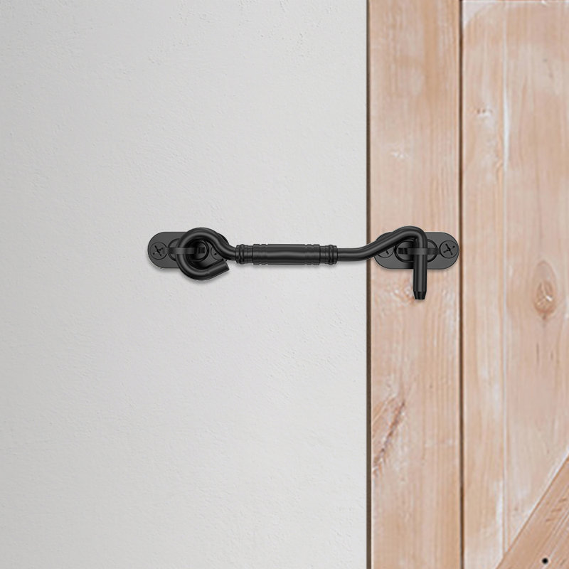 Verrou de porte, Noir