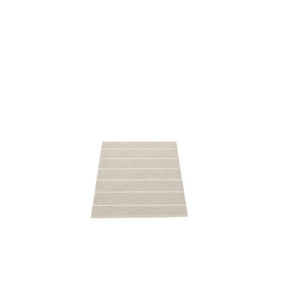 Tapis intérieur / extérieur en lin tissé à plat Carl