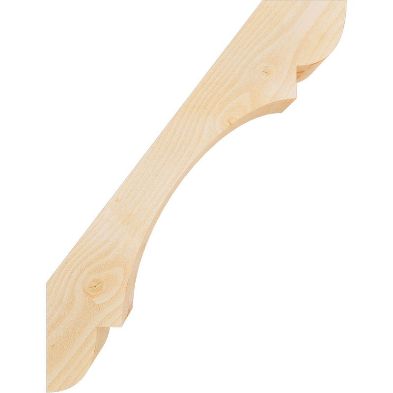 Attelle de genou olympique, Sapin de Douglas, Sciage brut, H 34 po x l 6 po x P 26 po