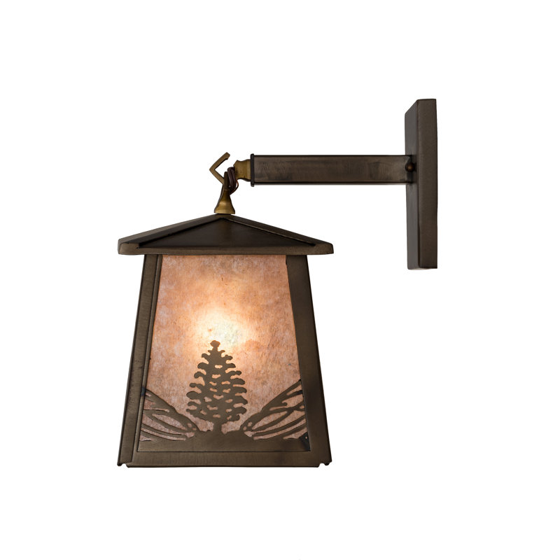 Mountain Pine 1 - Light Outdoor Wall Lantern