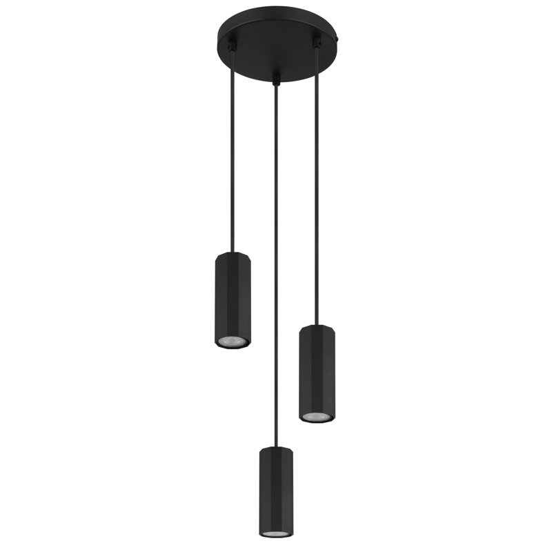 Dashamir 3 - Light Pendant, Matt black