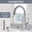WOWOW Pull Down Kitchen Faucet-70529048
