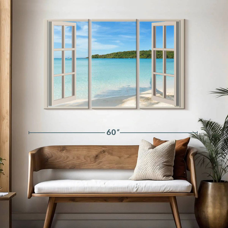 Gillard Phuket Beach Window, 32" H x 50" W