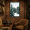 «Plants & Flowers Snowy Pine Forest Winter Landscape», reproduction d'art