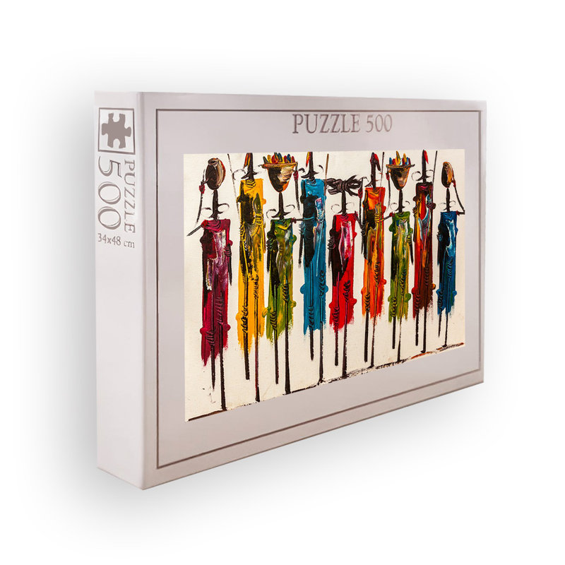 500-Piece Puzzle, 100% Cardboard, 18.9 x 13.4 inches | Box Size: 13.2 x 9.1 x 2.0 inches | Perfect for Family Fun & Relaxation, High-Quality, Durable Pieces for Easy Assembly, Ideal Gift for Puzzle Lovers