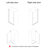 28-32"W X 72"H Left And Right Opening Universal Pivot Shower Door, Open Outside, With 1/4" And 5/16" Tempered Glass-121059588