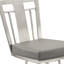 Tabouret de bar pivotant 26 po gris