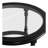 Modern Nesting Coffee Table Set With Glass And Solid Wood Frame