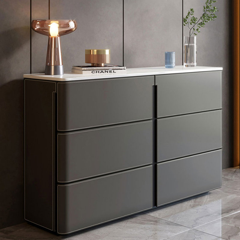 Buffet de table Modern, Noir, 55.12