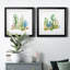 Cactus Vignette I - ensemble de 2 reproductions de cadres photo-61457995-61457996