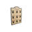 MDF Wall Organizer with Key Hooks