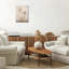 Art mural en toile blanche sans pissenlit 24 po x 32 po