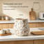 Porte-ustensiles de cuisine en céramique pour comptoir de cuisine JIEMEI Home