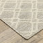 Tapis intérieur / extérieur ivoire / beige à motif de treillis moderne Tavraj-263550732