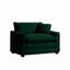 Fauteuil d'appoint simple en velours côtelé-1718045426