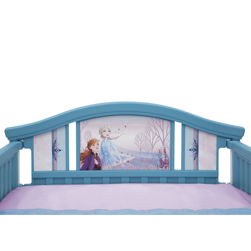 Disney Frozen II Plastic Toddler Bed by Delta Children