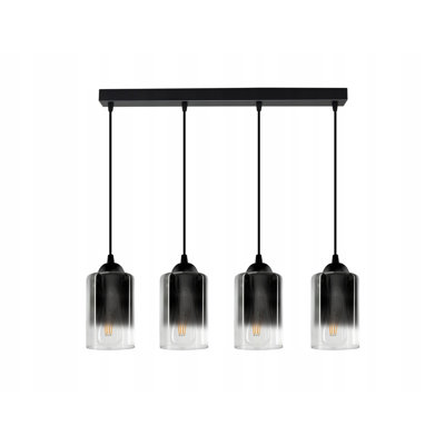 Ellian 4 - Light Black Pendant