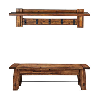 Solid Wood Bench