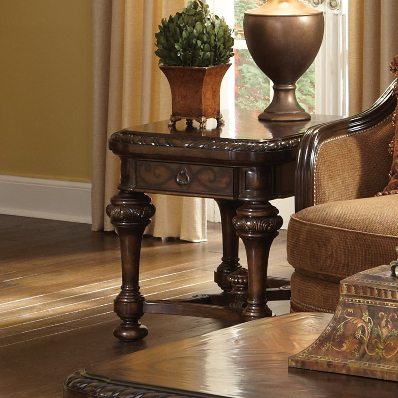 Table de bout avec rangement Dadeville