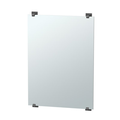 Elevate Wall Mounted Frameless Rectangle Bathroom Vanity Mirror | Mount Horizontally or Vertically