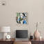 «Tectonic Plates III Shadowbox», art mural moderne par Art Remedy, cadre blond, 17 x 17-1530488847-1530488841